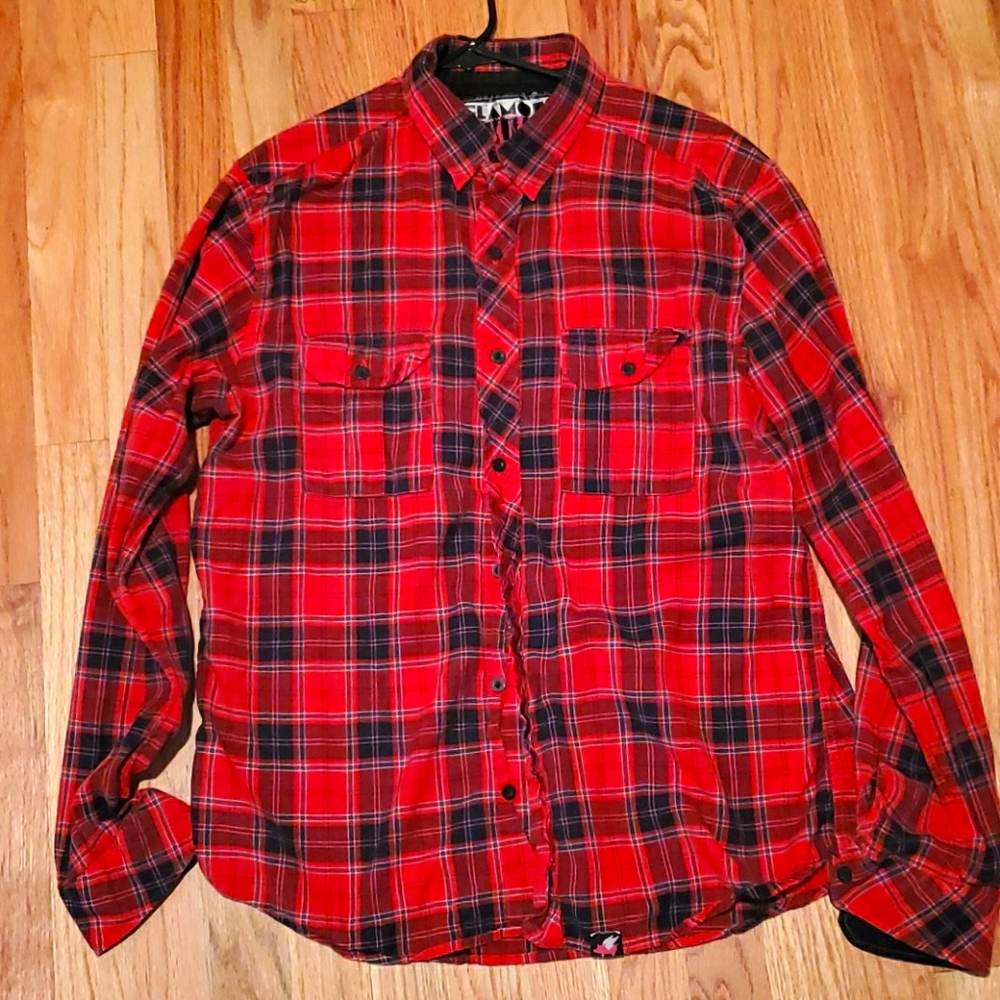Glamour Kills Red Plaid Shirt